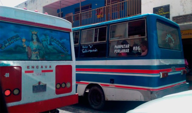 Foto: Transportistas de Nueva Esparta declaran "Hora cero" por inseguridad / Sol de Margarita