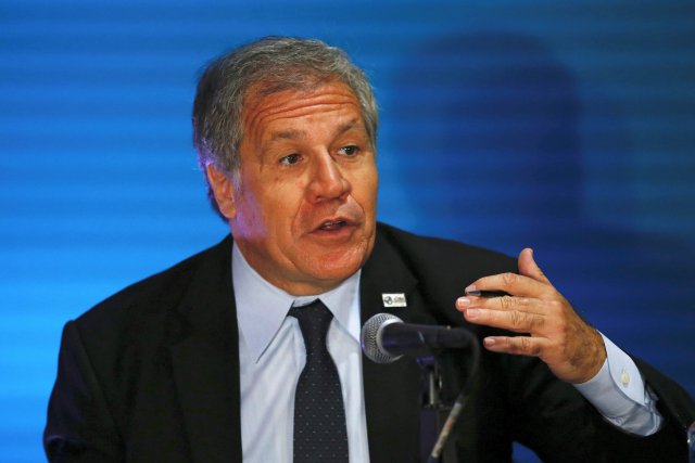 Luis Almagro, secretario general de la OEA. REUTERS/Carlos Jasso