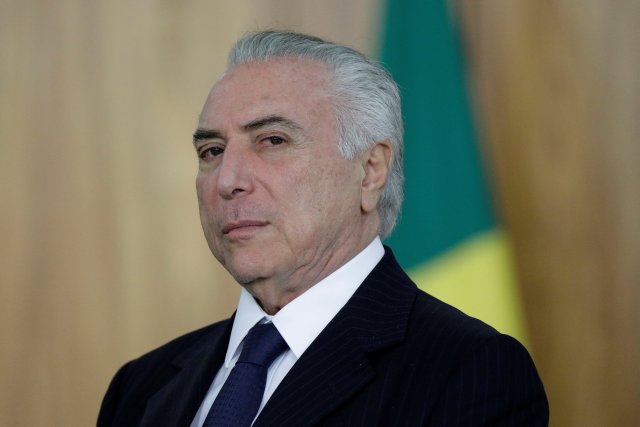 El presidente de Brasil, Michel Temer (Foto: Reuters)