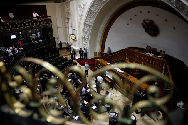 Imagen de la sesión ordinaria de la Asamblea Nacional realizada el martes 13 de junio de  2017. Foto: Reuters/Ivan Alvarado