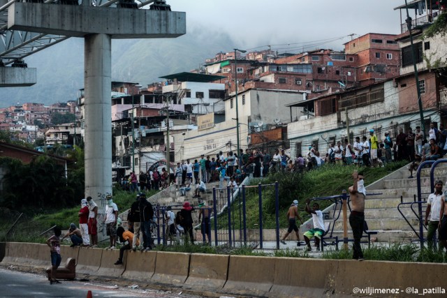 Imagen referencial de una barriada de Caracas