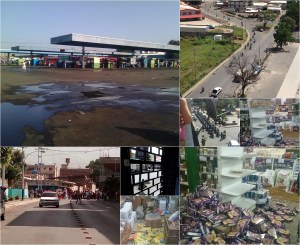 Caos y descontrol por segundo día consecutivo en  Aragua (Fotos y Videos)
