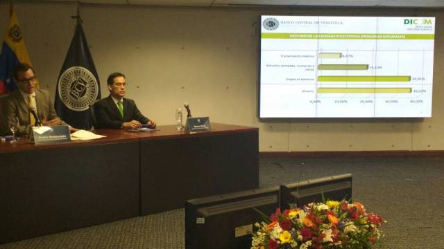 El presidente del Comité de Subasta de Divisas, Pedro Maldonado, ofreció resultados sobre la segunda subasta del Dicom