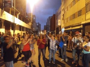 Protestas en Candelaria llegaron a las puertas del Ministerio de Interior y Justicia (Fotos)