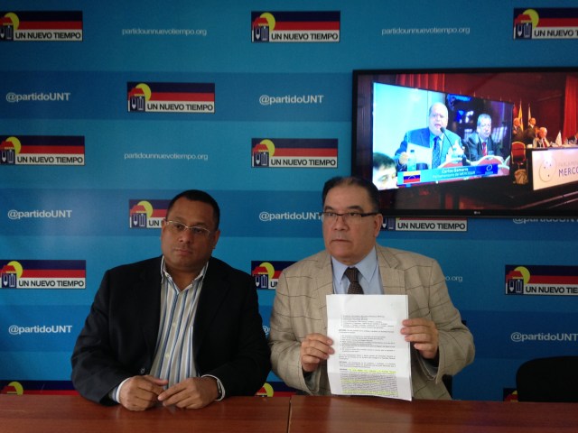 Parlamentarios venezolanos denuncian usurpación en el Parlasur