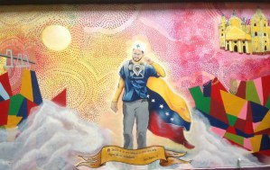 ¡Hermoso!  El mural que dedicaron en honor a Paúl Moreno en la LUZ (foto)