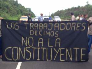 Trabajadores de empresas básicas de Guayana rechazan Constituyente de Maduro