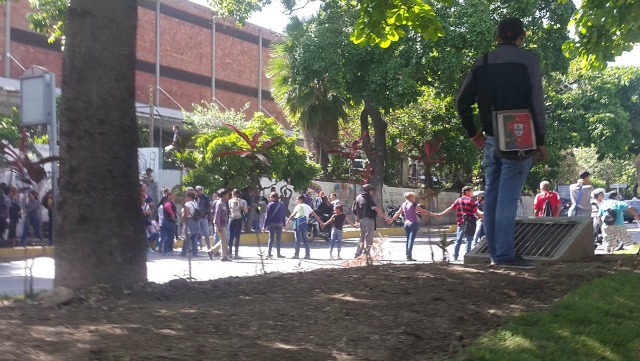 Foto: Protesta en El Cafetal a la altura de Caurimare / Cortesía
