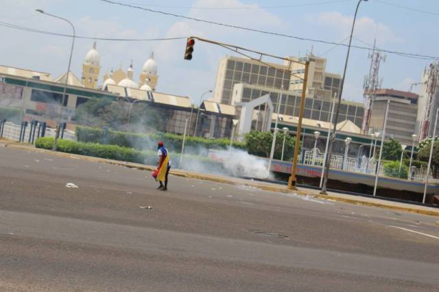 Represión en el Palacio de Justicia de Maracaibo (1)