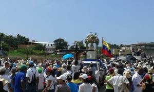 Margariteños se congregan para marchar Unidos en la Fe hasta la Basílica de la virgen del Valle