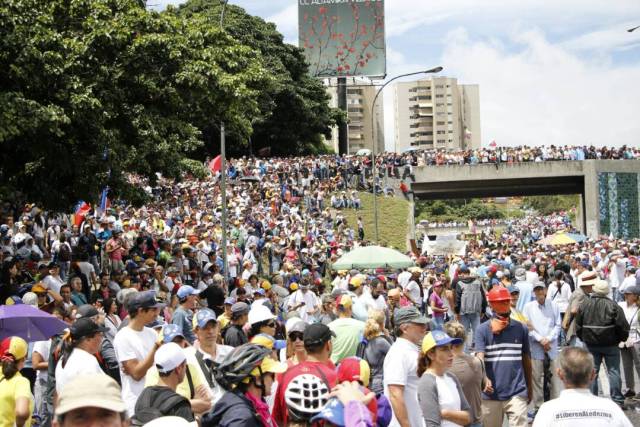 María Corina Machado: Hoy, 24 junio de 2017, los verdaderos libertadores están en la calle. Foto: Vente Venezuela
