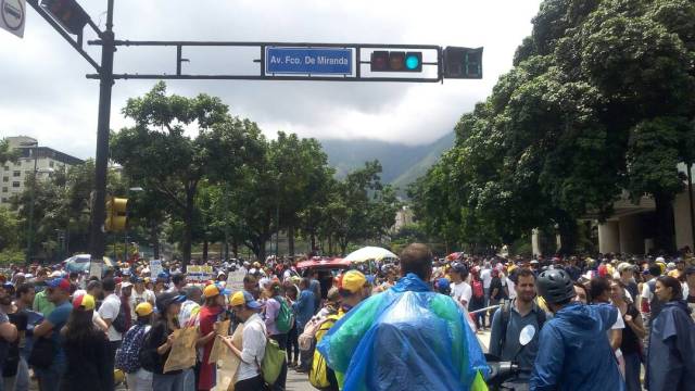Oposición se moviliza en Caracas desde 11 puntos. Foto: Régulo Gómez / LaPatilla.com