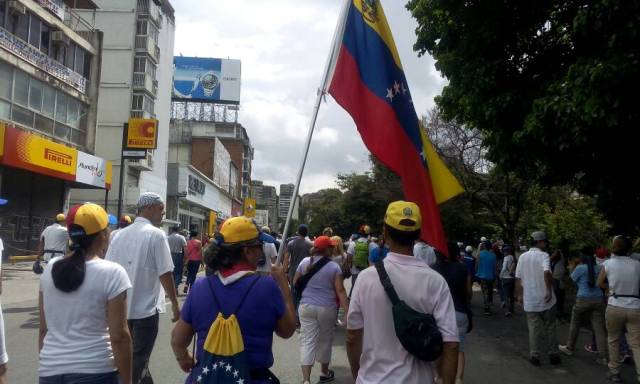 Así estuvo Bello Monte antes de la represión. Fotos: Régulo Gómez / LaPatilla.com