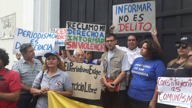 Periodistas aragüeños realizaron "Proclama de la Prensa"