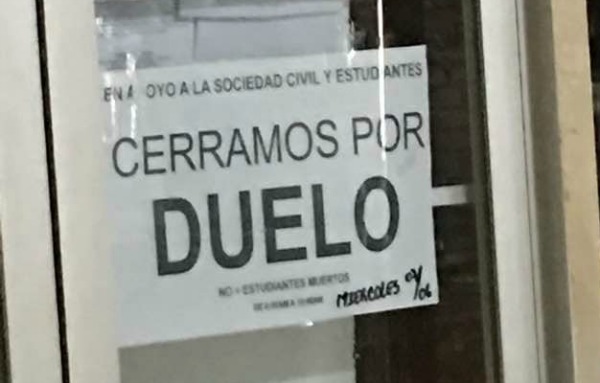 Foto: "Cerramos por duelo" Así se manifestaron los comerciantes contra la represión #7Jun / Victor Sequeira?  