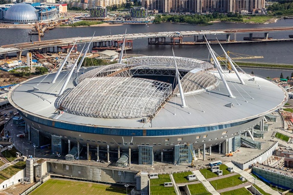 Estadio Krestovski de San Petersburgo, sede de la final