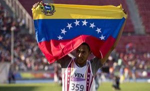 Eure Yánez bate récord de Sudamericano de Atletismo y se cuelga el oro