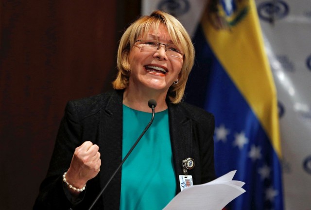 La fiscal general de la República, Luisa Ortega Díaz. REUTERS/Ivan Alvarado