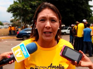 Amelia Belisario: Invitamos a todos a mantenernos atentos y firmes, la protesta sigue