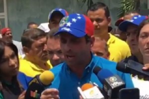 Capriles: La calle es el camino para que la constituyente no se dé en Venezuela