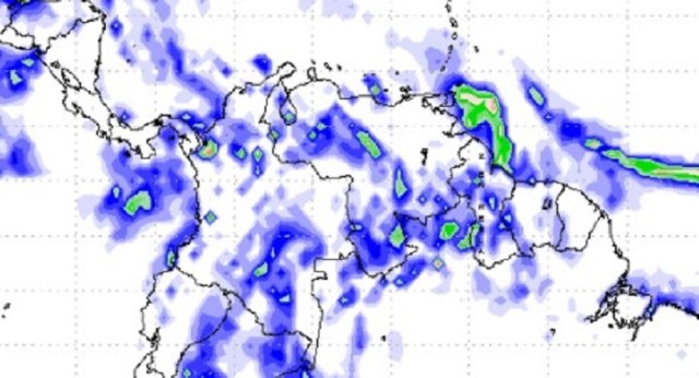 Aproximación de tormenta tropical a las costas venezolanas / Foto http://www.inameh.gob.ve/web/