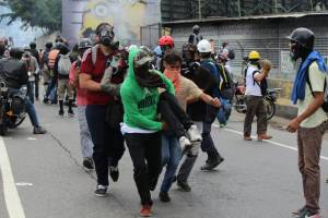 La brutal represión contra manifestantes en la Fajardo #EnFotos