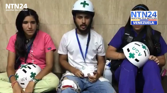 Rescatistas de la Cruz Verde relatan agresión de la GNB durante protesta de este miércoles #31May (Video)