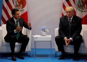 Reunión Trump-Peña Nieto en el G20 también abordó la crisis en Venezuela