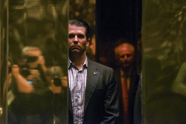Donald Trump Jr. hijo del presidente de EEUU. REUTERS/Stephanie Keith/File Photo     TPX IMAGES OF THE DAY