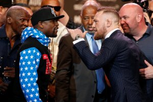 ¡Ay chamo!… Esta fue la advertencia que le hizo McGregor a Mayweather a pocos días del combate