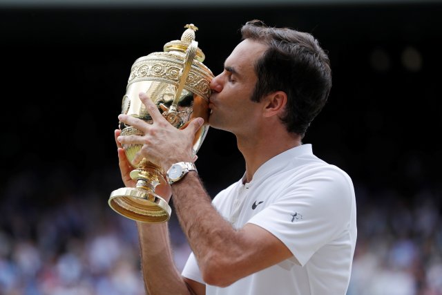 El tenista suizo, Roger Federer. REUTERS/Andrew Couldridge