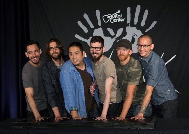 La banda de rock Linkin Park (Archivo). REUTERS/Mario Anzuoni/File Photo