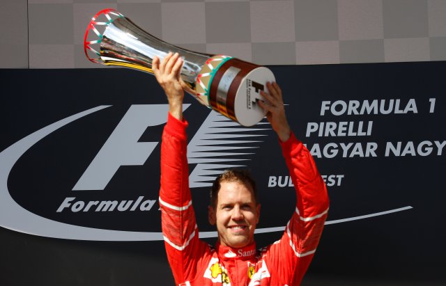 El piloto alemán Sebastian Vettel (Ferrari) REUTERS/Laszlo Balogh
