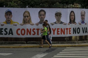 Chavistas y opositores unidos en contra de la Constituyente