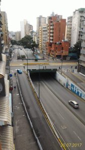 Avenida Panteón desolada por el paro cívico #20Jul (Fotos)