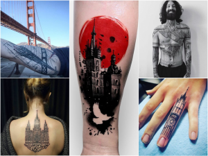 Diez increíbles tatuajes de arquitectura que te darán ganas de rayarte (+FOTOS)