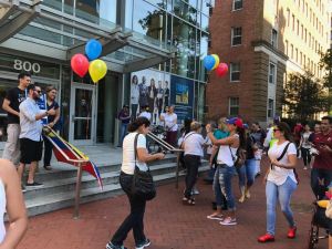Diáspora venezolana en Washington DC marca récord de participación en Consulta Popular (Video)