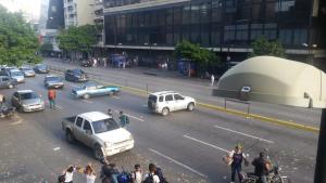 Cerrado varios tramos de la avenida Francisco de Miranda en Chacao #21Jul (Fotos)
