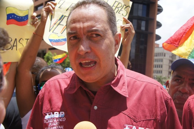 El diputado por Caracas Richard Blanco