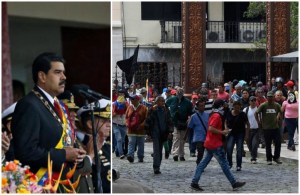 Maduro distrae al país con un desfile, mientras paramilitares oficialistas asaltan la AN