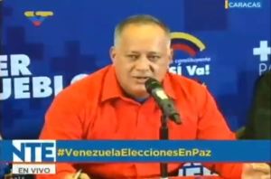 Diosdado asegura que tomarán la Asamblea Nacional para hacer “justicia” (Video)