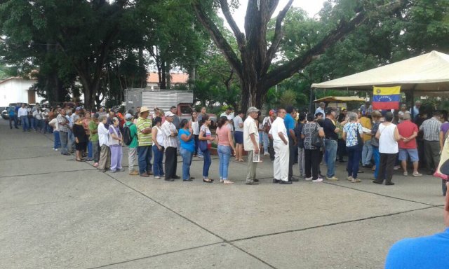 Foto: La consulta popular en Guárico con total normalidad / Cortesía 