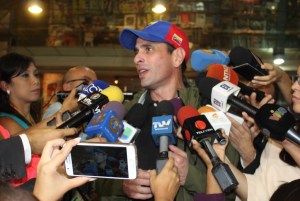 Capriles: La hora cero depende de la contundencia de este 16J