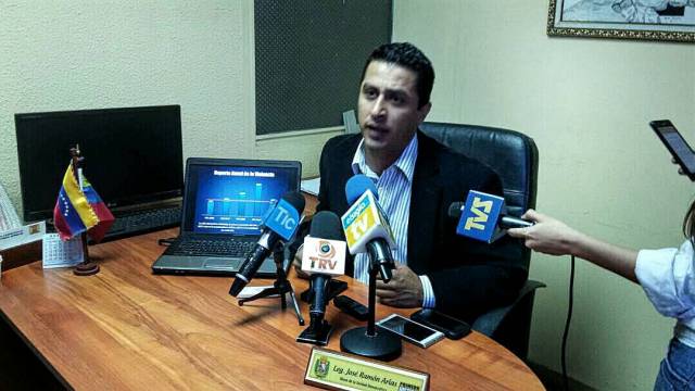 El diputado del Consejo Legislativo del estado Aragua, José Ramón Arias