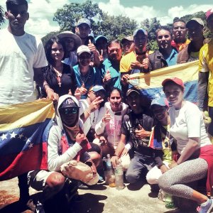 De Anaco a Caracas: Jóvenes marchan 444 kilómetros por Venezuela (foto y video)