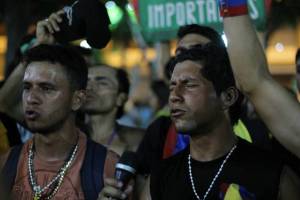 Con los pies maltratados y con Venezuela en el corazón llegaron los gochos libertarios a Caracas (Fotos)