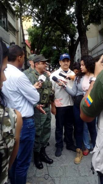Sundde inspeccionó negocios en el centro de Caracas (@Lamateyo)