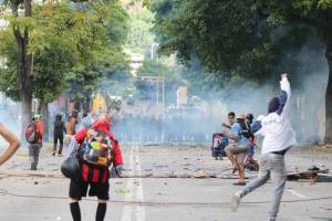Represión en Bello Campo deja el saldo de cinco heridos por arma de fuego #26Jul