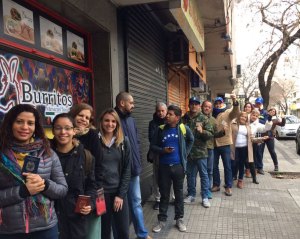 Venezolanos en Argentina dijeron sí a la consulta popular #16Jul