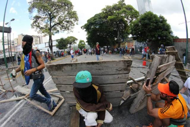 Los esbirros hicieron de Bello Campo un verdadero espacio de represión. Foto: Régulo Gómez / La Patilla.com